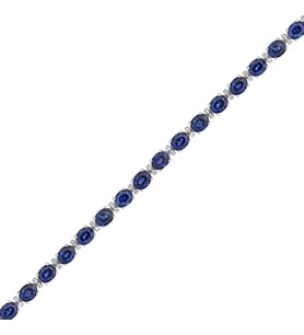 14.30 Karat Safir Pırlanta Bileklik
