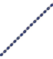 14.30 Karat Safir Pırlanta Bileklik