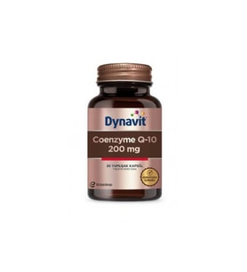 Dynavit Coenzyme Q-10 200 mg 30 Yumuşak Kapsül