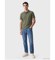LCWAIKIKI Classic Haki Polo Yaka Pike Erkek Tişört