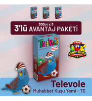 Televole Muhabbet Kuşu Yemi TS- 3 Adet