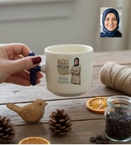 Kişiye Özel Karikatürlü Best Mom Ever Anneye Hediye T Kupa Anneler Günü Hediyesi