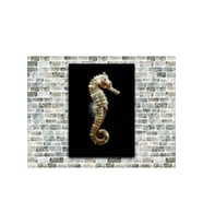 Denizatı Seahorse 3 Ahşap Tablo Büyük Boy