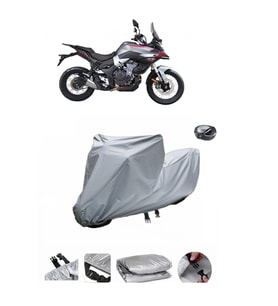 Voge 500 DSX  Su Geçirmez Motosiklet Brandası ARKA ÇANTA UYUMLU