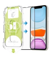 Microsonic Apple iPhone 11 Magic Uygulama Aparatlı Tam Kapatan Ekran Koruyucu Siyah