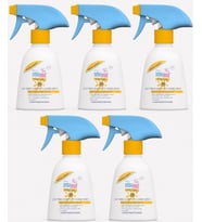 Sebamed Sun Care Bebek Güneş Losyonu Kremi Sprey 50+ 200ML PARFÜMSÜZ (Hassas Ciltler) (5 Li Set)