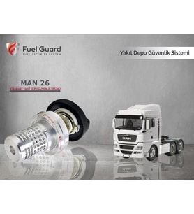 FUEL GUARD MAN 26 Çekici-Tır Yakıt Depo Güvenlik Cihazı