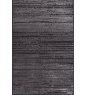 Eliana Home Baskılı, Yıkanabilir Kaymaz Taban Salon Halısı LNA0709 100x150 cm (Siyah)