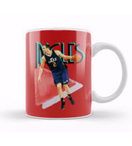 Joe Ingles Vintage Art   Legend Basketball Gift Kupa Bardak Porselen