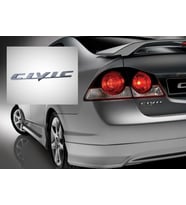 Civic Yazısı ( Honda Civic Bagaj Yazısı 2007-2016)