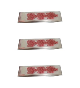 Çatal Kaşık Bıçak Poşeti - Afiyet Olsun Yazılı Baskılı - Şeffaf - 1 Kg. lık 3 Paket