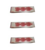 Çatal Kaşık Bıçak Poşeti - Afiyet Olsun Yazılı Baskılı - Şeffaf - 1 Kg. lık 3 Paket