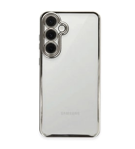 Galaxy S24 Fe Kılıf Lensli - Gümüş