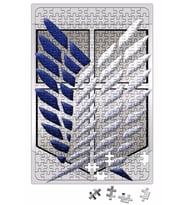 Attack On Titan Eren Dev Shingeki No Kyojin Snk Puzzle
