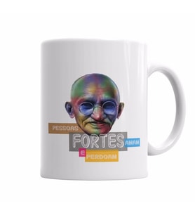 MAHATMA GANDHI Kupa Bardak Porselen