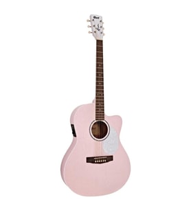 Cort Jade Classic PPOP elektro akustik gitar, pastel pink open pore