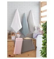 40*60 %100 Pamuk 6'lı Mutfak Havlusu (Standart)