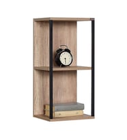 Adore Mobilya Profile Duvar Rafı-Açık Ceviz(Tori) 30x63x25 cm (GxYxD)