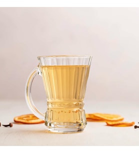 Venüs 6'lı Kulplu Çay Bardağı (Çok Renkli)
