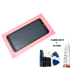 Tkgz Y5P 2020 Uyumlu Lcd Ekran Dokunmatik Servis + B-7000 + Tamir Seti