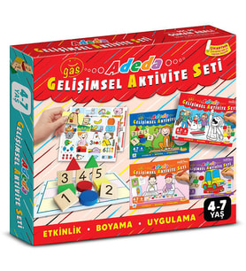 Adeda Gelişimsel Aktivite Seti 4-7 Yaş