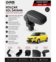 Suzuki Swift 2005 - 2017 Kolçak Kol Dayama Siyah