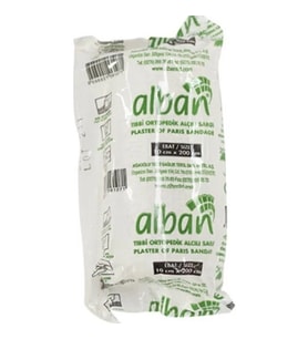 Alçılı Sargı Bezi 10 cm 2 Mt. 3 Adet