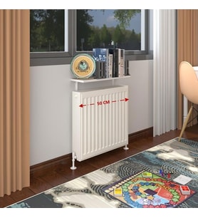 Kenzlife petek üstü raf dresuar golden boy crd 050*24 tekli kitaplık duvar rafı 050 cm uzunluk (Karışık)