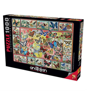 Anatolian Puzzle 1000 Parça Kelebekler 1094