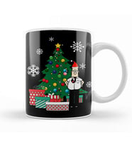 Dilbert Around The Christmas Tree Kupa Bardak Porselen