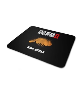 Kişiye Özel Red Dead Redemption 2 Logo Baskılı Mouse Pad