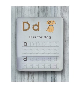 D Is For Dog Bilek Destekli Mouse Pad