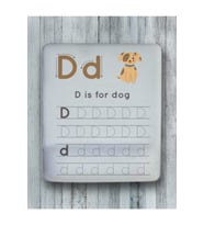 D Is For Dog Bilek Destekli Mouse Pad