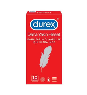DUREX DAHA YAKIN HISSET 10 PCS*12