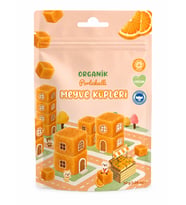 Natural Organik Portakallı Meyve Küpleri 30gr