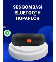 Mey İthalat® 20W Güçlü Ses Bluetooth Hoparlör Dahili Batarya Suya Dayanıklı