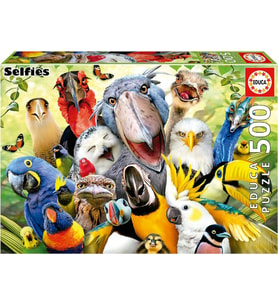 Educa 500 Parça Kuş Selfiesi Puzzle - Watch The Birdie - 19622