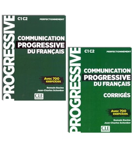 Communication progressive du français C1 C2 Avec 700 exercices  Livre + Corriges + Audios