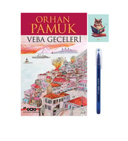 Veba Geceleri - Orhan Pamuk - YKY - (KALEM VE NOT DEFTERLİ) (Renksiz)
