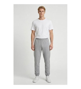 Hummel Hml-T-Pulse Male Co Regular Gri Erkek Eşofman Altı 932357-2006