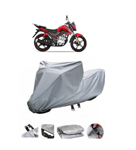 Yuki YX 200  Gri Motosiklet Brandası ARKA ÇANTA UYUMLU DEĞİLDİR