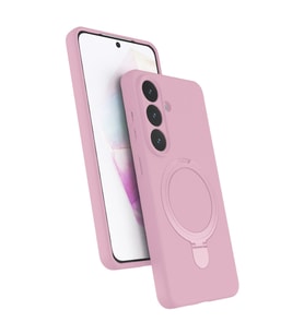 Samsung Galaxy S26 Plus Regal Magsafe Standlı Kapak - Açık Pembe