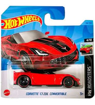 Hot Wheels - Corvette C7 Z06 Convertible - Kırmızı (1/64)