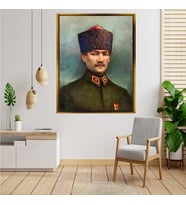 ÇERÇEVELİ ATATÜRK TABLO S622