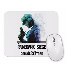 Exclusive Carlos Cestare Raınbowsıx Sıege Mouse Pad