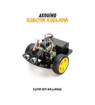 Arduino Nano Akıllı Robot Araba Kiti 2WD Engelden Kaçan Programlanabilir STEM Başlangıç Eğitim Seti