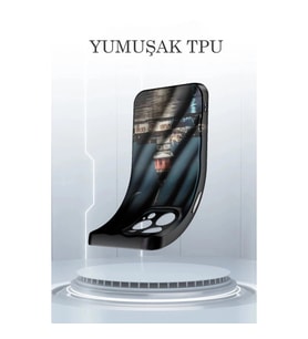 İphone 14 Pro Kılıf Crew Desenli Kapak - Galata Kulesi