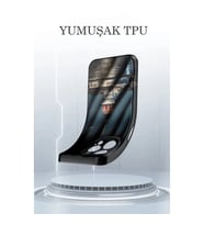 İphone 14 Pro Kılıf Crew Desenli Kapak - Galata Kulesi