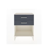 Arges Komodin 2 Çekmeceli 60x30x80 Aytaşı-Antrasit