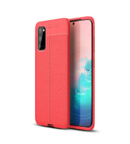 Lexroo Galaxy S20 Kılıf Niss Silikon Kılıf - Kırmızı
